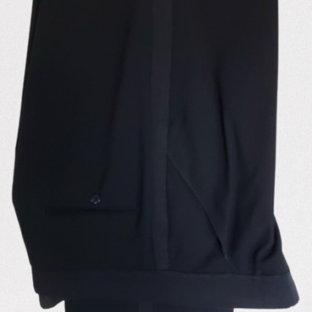 Vintage Lord West Black Tuxedo 2-Piece Men's Shawl Lapel Size 43 - Picture 3 of 10